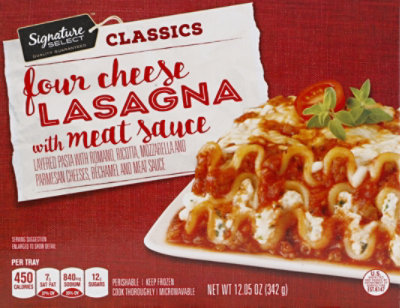 Signature SELECT Classic Lasagna With Meat Sauce - 11.05 Oz - Image 2