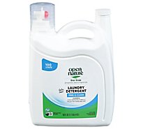 Open Nature Detergent Laundry Free & Clear Dye and Perfume Free Jug - 150 Fl. Oz.