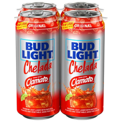 Bud Light Chelada Light Beer Cans - 4-16 Fl. Oz. - Image 2