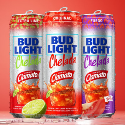 Bud Light Chelada Light Beer Cans - 4-16 Fl. Oz. - Image 5