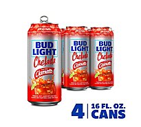 Bud Light Chelada Light Beer Cans - 4-16 Fl. Oz.