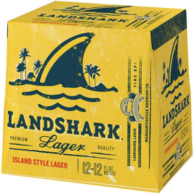 Landshark Lager Bottles - 12-12 Fl. Oz. - Image 1