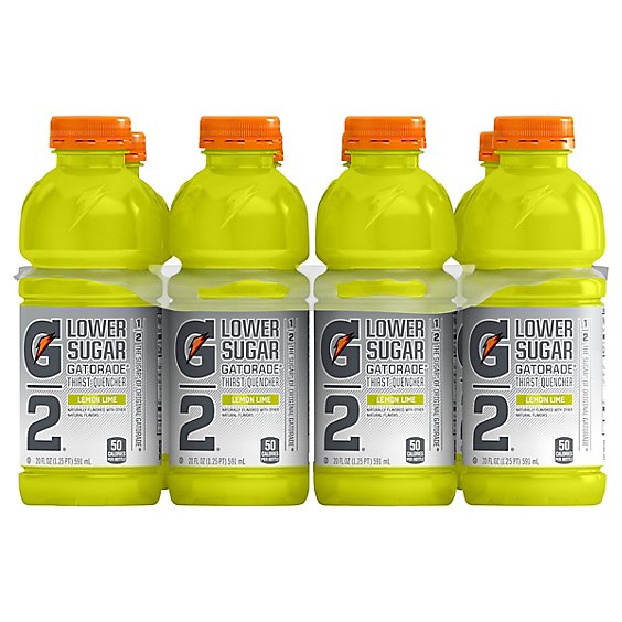 Gatorade G2 Thirst Quencher Perform 02 Low Calorie Lemon-Lime - 8-20 Fl. Oz.