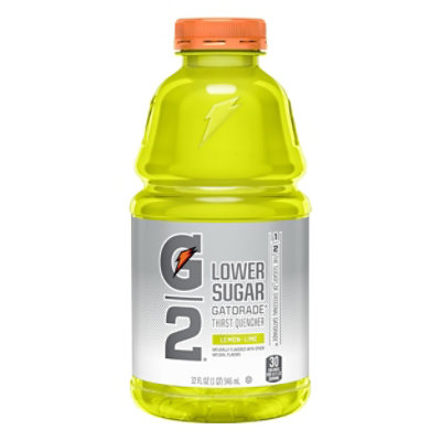 Gatorade G2 Thirst Quencher Low Calorie Lemon-Lime - 32 Fl. Oz.