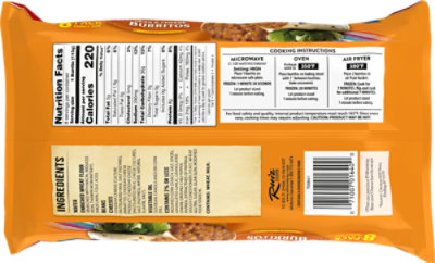 El Monterey Bean & Cheese Frozen Burritos 8 Count - 32 Oz - Image 7