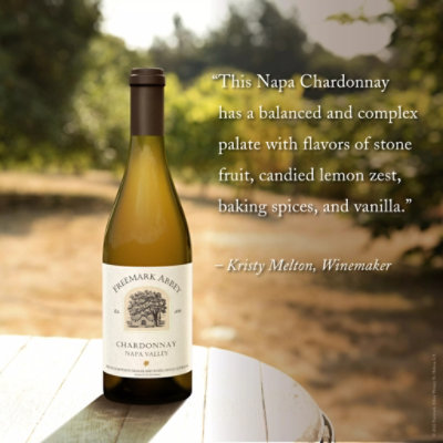 Freemark Abbey Winery Napa Valley Chardonnay White Wine - 750 Ml - Image 2