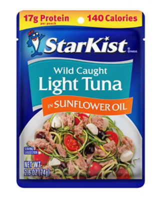 StarKist Tuna Chunk Light in Sunflower Oil - 2.6 Oz - Image 1