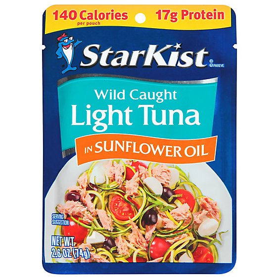 StarKist Tuna Chunk Light in Sunflower Oil - 2.6 Oz