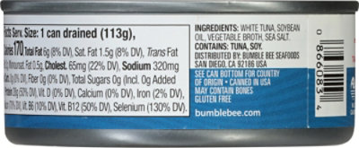 Bumble Bee Tuna Albacore Solid White in Vegetable Oil - 5 Oz - Image 6