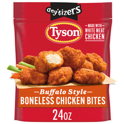 Tyson Anytizers Buffalo Style Boneless Frozen Chicken Bites - 24 Oz