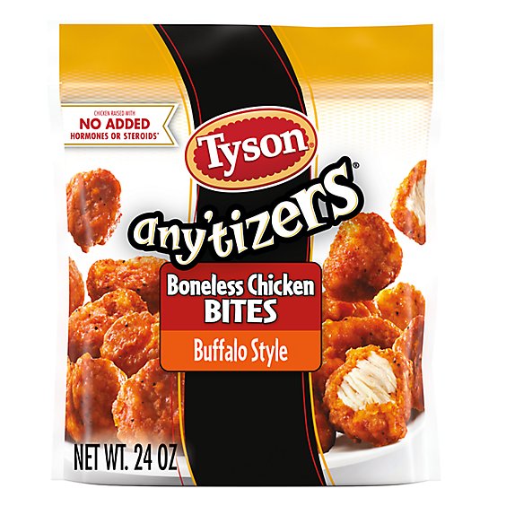 Tyson Anytizers Buffalo Style Boneless Frozen Chicken Bites - 24 Oz