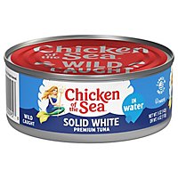 Chicken of the Sea Solid White Tuna in Water Chunk Style - 5 Oz - Image 1