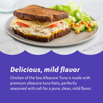 Chicken of the Sea Solid White Premium Albacore Tuna in Water - 5 Oz - Image 5