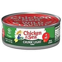 Chicken of the Sea Chunk Light Tuna in Oil Chunk Style - 5 Oz - Image 2