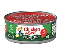 Chicken of the Sea Chunk Light Tuna in Oil Chunk Style - 5 Oz