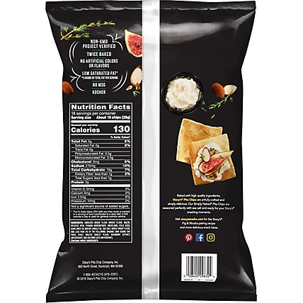 Stacy's Simply Naked Baked Pita Chips Party Size - 18 Oz - Image 6