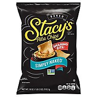 Stacy's Simply Naked Baked Pita Chips Party Size - 18 Oz - Image 1