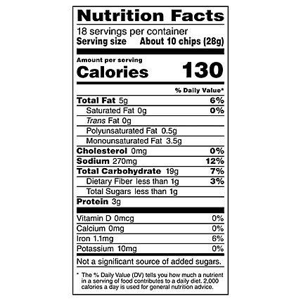 Stacy's Simply Naked Baked Pita Chips Party Size - 18 Oz - Image 4