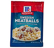 McCormick Swedish Meatballs Seasoning And Sauce Mixes - 2.11 Oz