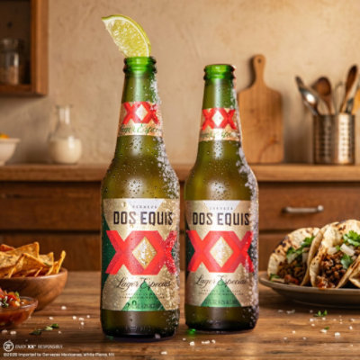 Dos Equis Mexican Lager Beer Single Bottle - 24 Fl. Oz. - Image 3