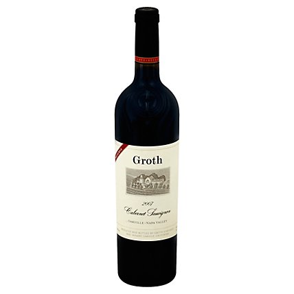 Groth Wine Cabernet Sauvignon Napa Valley - 750 Ml - Image 1