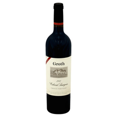 Groth Wine Cabernet Sauvignon Napa Valley - 750 Ml