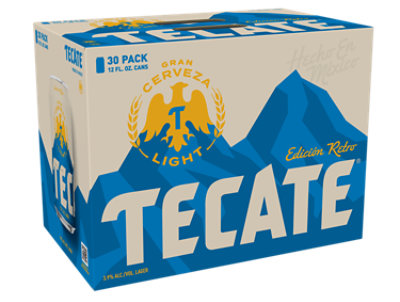 Tecate Light Beer Cans - 30-12 Fl. Oz. - Image 2