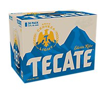 Tecate Light Mexican Lager Beer Cans - 30-12 Fl. Oz.