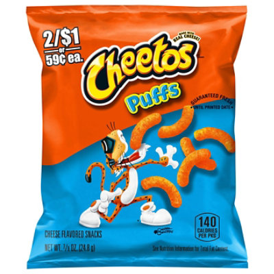 CHEETOS Snacks Cheese Flavored Puffs - 0.875 Oz - Image 1