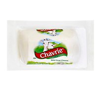 Chavrie Cheese Log Goat Plain - 4 Oz