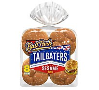 Ball Park Tailgaters Sesame Seeded Sandwich Buns - 21 Oz