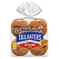 Ball Park Tailgaters Sesame Seeded Sandwich Buns - 21 Oz - Image 1