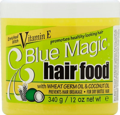 Blue Magic Hair Food With Wheat Germ Coconut Oil - 12 Oz - Image 2