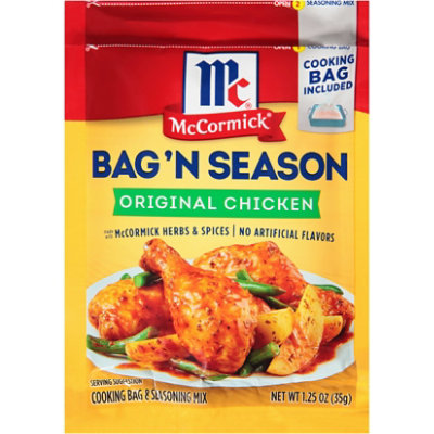 McCormick Bag 'n Season Original Chicken Cooking & Seasoning Mix - 1.25 Oz - Image 1