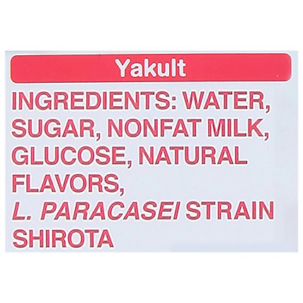 Yakult Probiotic Drink Nonfat - 5-2.7 Fl. Oz. - Image 5
