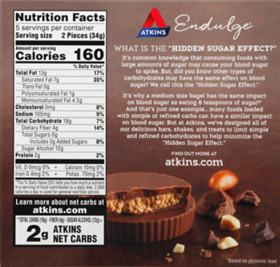 Atkins Endulge Peanut Butter Cups - 6 Oz - Image 6