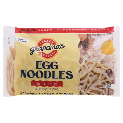 Grandmas Egg Noodles Wide - 16 Oz