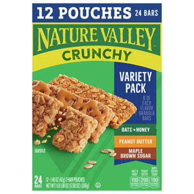 Nature Valley Granola Bars Crunchy Variety Pack - 12-1.49 Oz - Image 3