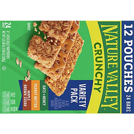 Nature Valley Granola Bars Crunchy Variety Pack - 12-1.49 Oz - Image 6