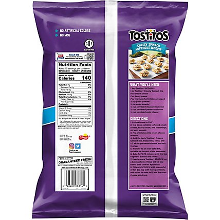 TOSTITOS Tortilla Chips Scoops Party Size - 14.5 Oz - Image 6