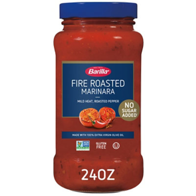 Barilla Pasta Sauce Marinara Fire Roasted - 24 Oz