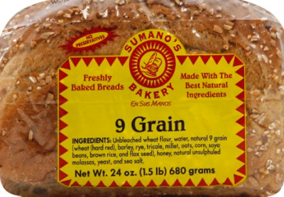 Sumanos Bakery Grain Loaf - 24 Oz - Image 2