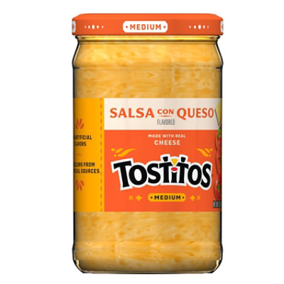 TOSTITOS Salsa Con Queso Medium - 23 Oz
