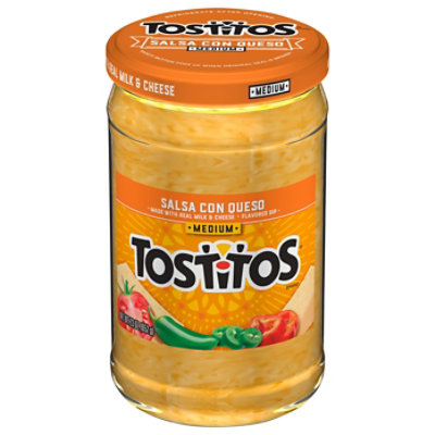 TOSTITOS Salsa Con Queso Medium - 23 Oz - Andronico's