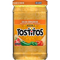 TOSTITOS Salsa Con Queso Medium - 23 Oz - Image 2