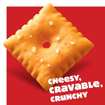 Cheez-It Baked Snack Cheese Crackers Reduced Fat Original Made with 100% Real Cheese - 11.5 Oz - Image 4