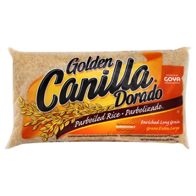 Goya Canilla Golden Dorado Rice Parboiled Long Grain Enriched - 10 Lb - Image 1