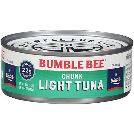 Bumble Bee Tuna Chunk Light in Water - 5 Oz - Image 3