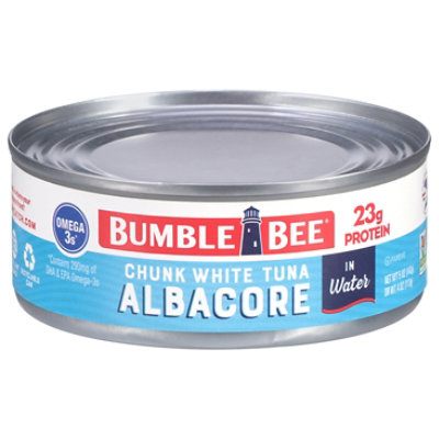 Bumble Bee Tuna Albacore Chunk White in Water - 5 Oz - Image 3