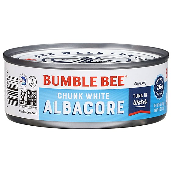 Bumble Bee Tuna Albacore Chunk White in Water - 5 Oz